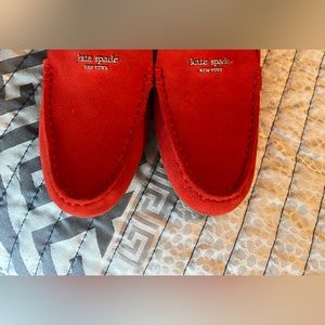 NWOB Kate Spade New York women's Dakota bright red loafer size 8.5